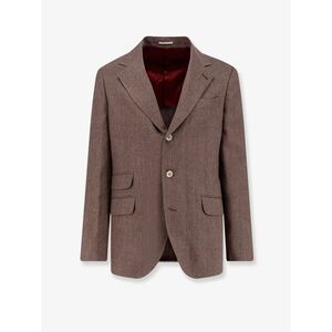 Brunello Cucinelli Men Linen Blazer